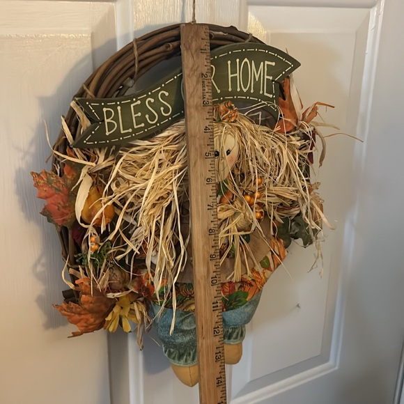 Fall Wreath Bless Our Home - Picture 6 of 8